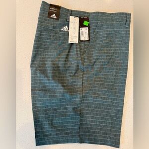 adidas Men's Athletic Shorts - Blue and Gray